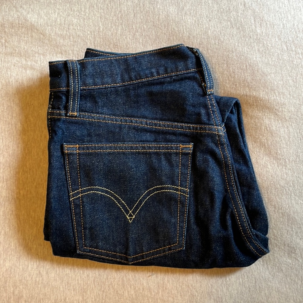 Levi’s 501s dark wash jeans